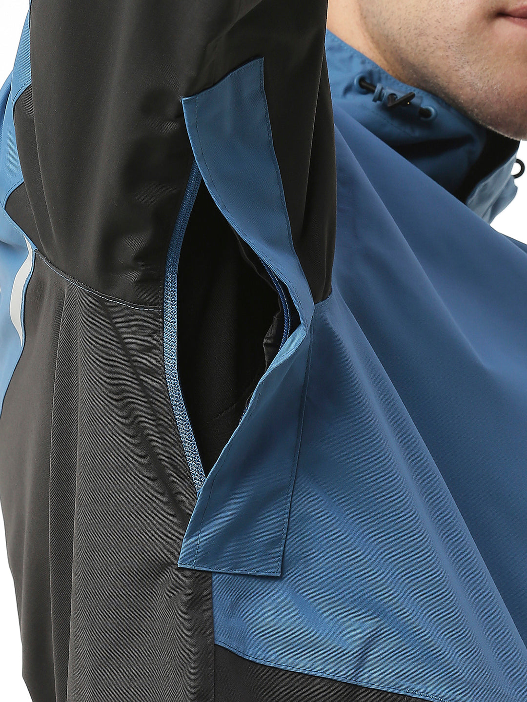 Monsoon Ready Men's Blue Waterproof Jacket - ZRS013 - Zeelretail