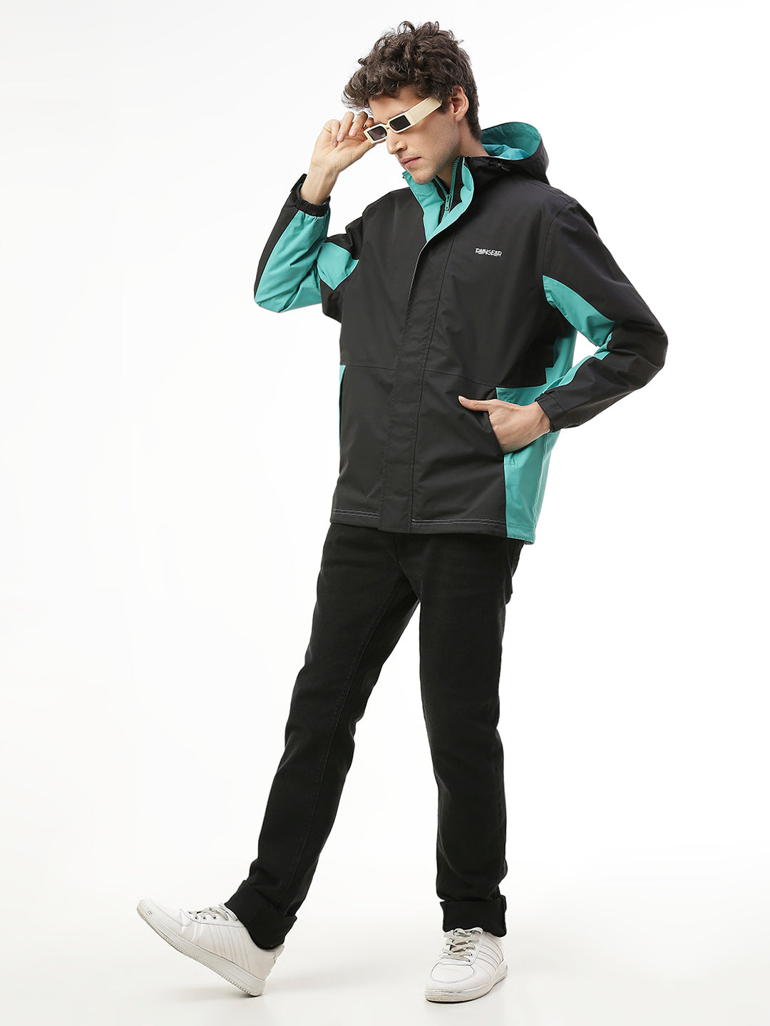 Monsoon Ready Men's Black Waterproof Jacket - ZRS013 - Zeelretail