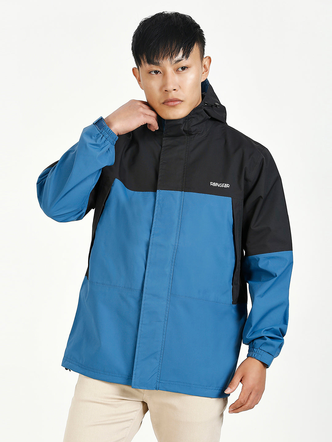 StormGuard Black Poseidon Men's Rain Jacket - ZRS001 - Zeelretail