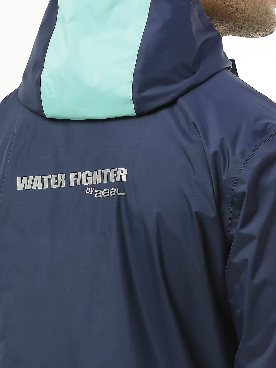 Zeel Active Sport Navy & Green Rainwear - AZ06 - Zeelretail