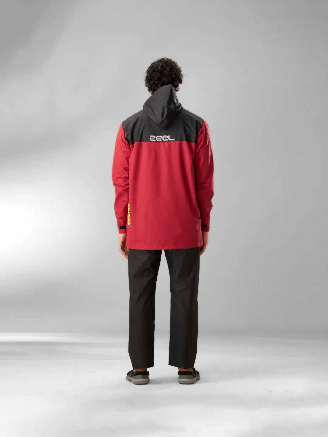 Zeel Classic Red and Black Rainwear - ZT5 - Zeelretail