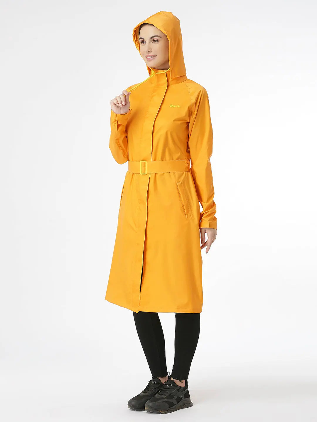 Zeel Diva Yellow Trench Coat - Zeelretail