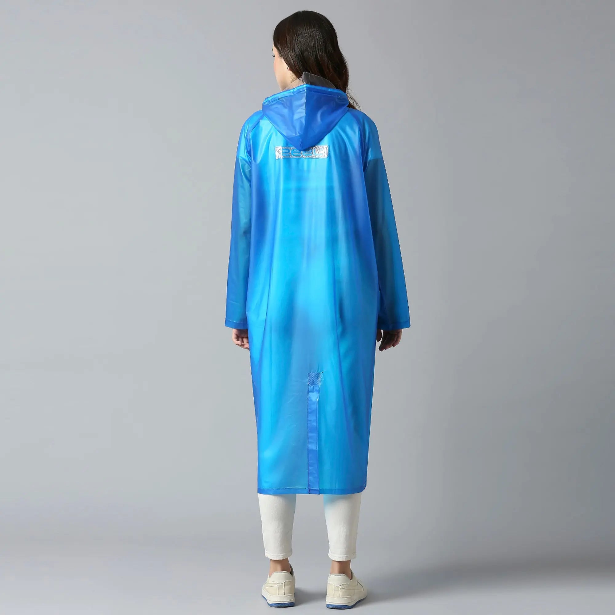 Zeel Girl Rider Blue Raincoat AZ08 - Zeelretail