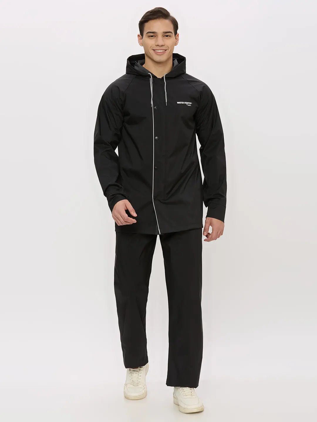 Zeel Men’s Lightweight Rainsuit - Black EWF79 - Zeelretail