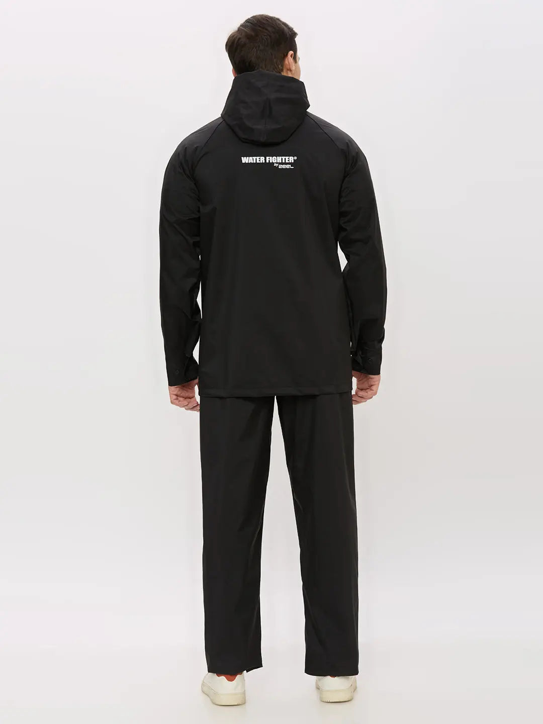 Zeel Men’s Lightweight Rainsuit - Black EWF79 - Zeelretail