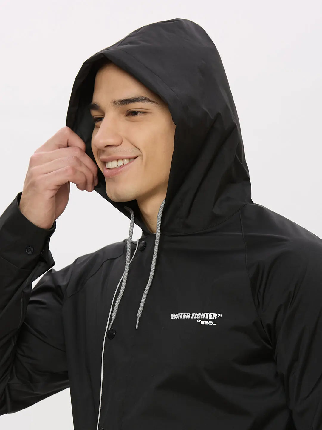 Zeel Men’s Lightweight Rainsuit - Black EWF79 - Zeelretail