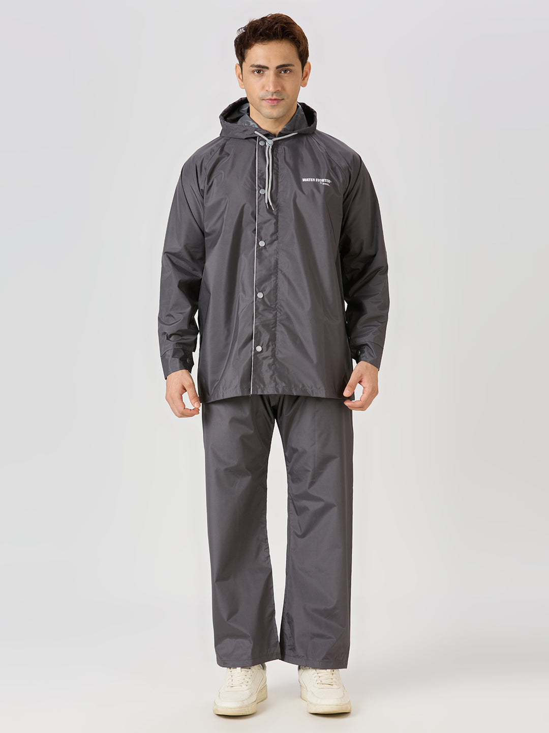 Zeel Men’s Lightweight Rainsuit - Grey EWF79 - Zeelretail