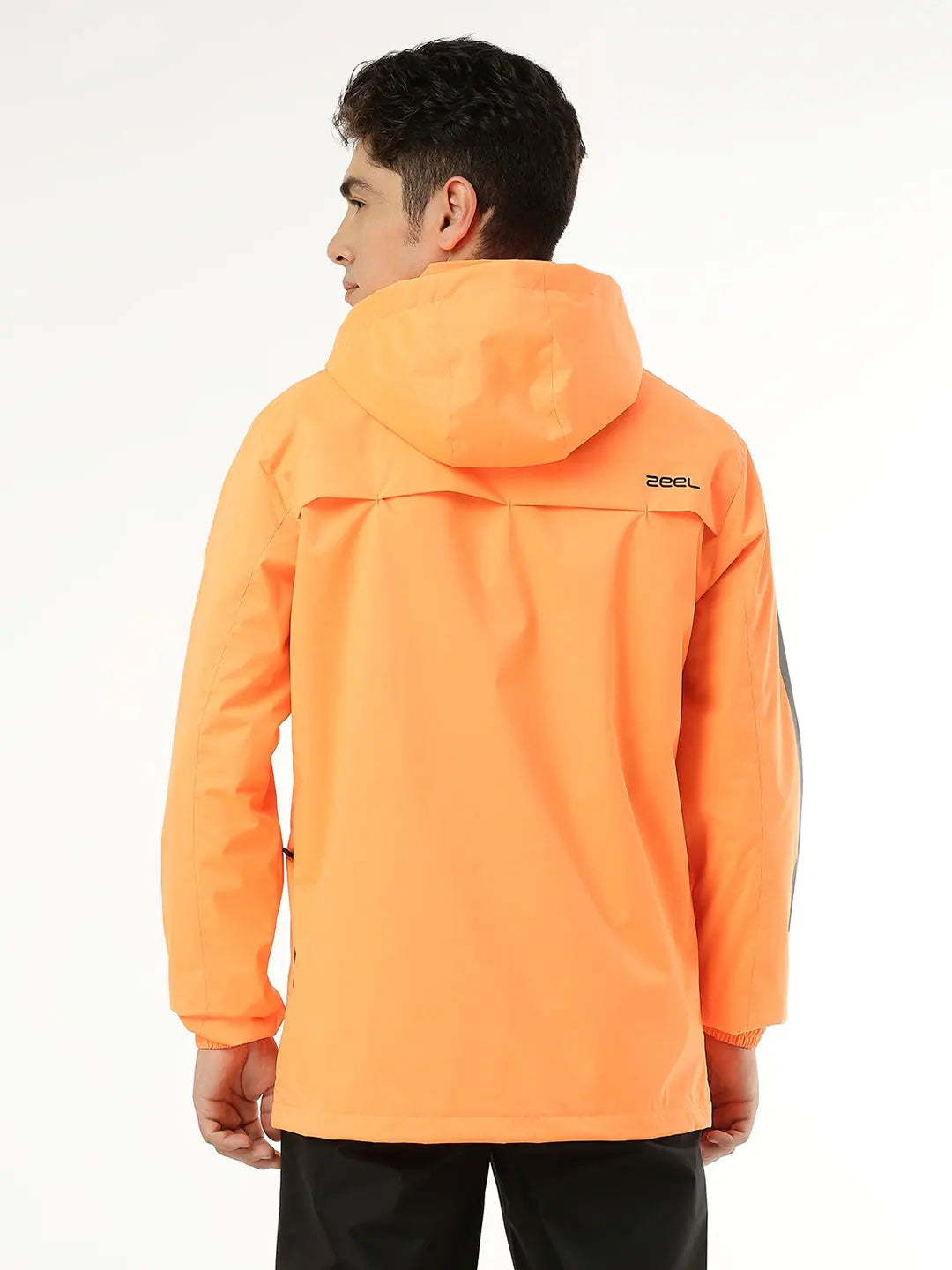 Zeel Men's Neon Orange Rainsuit - Zeelretail