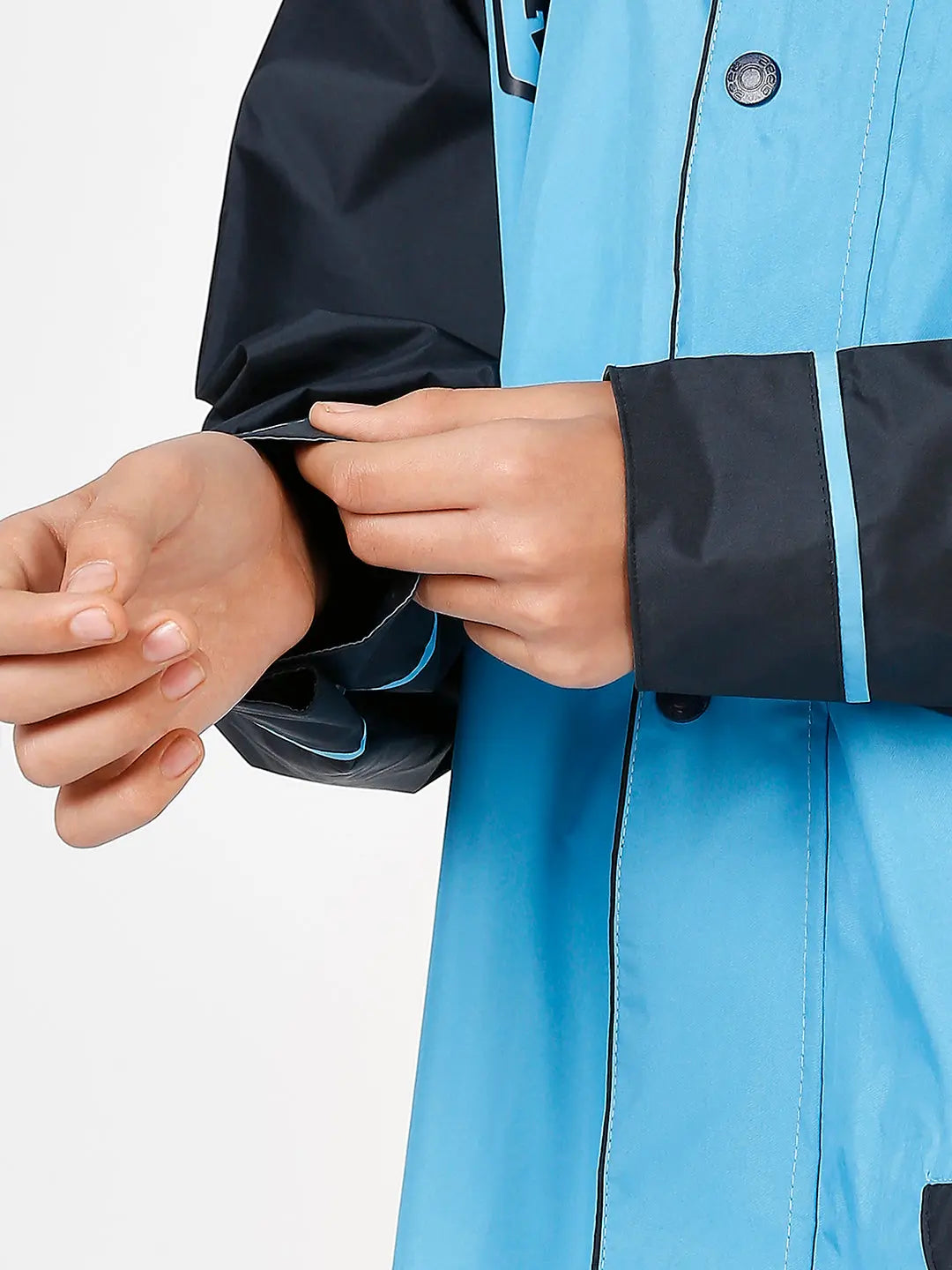 Zeel Spiderman Protector Boys Blue Raincoat - Zeelretail