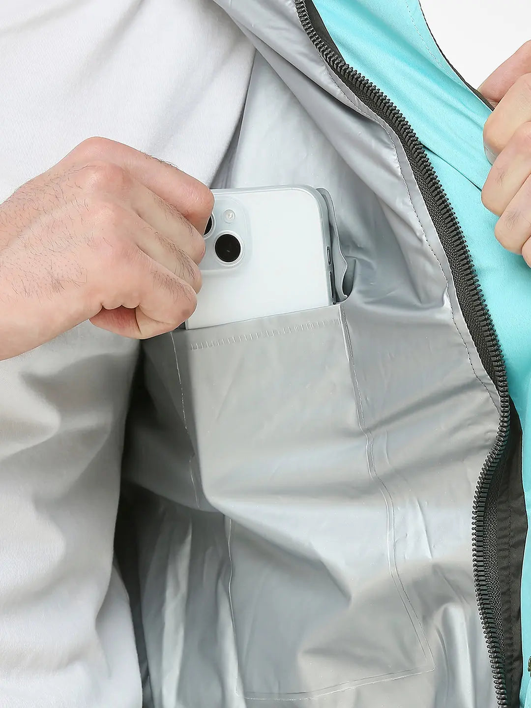 Zeel Sporty Olive & Blue Rainsuit - JS301 - Zeelretail