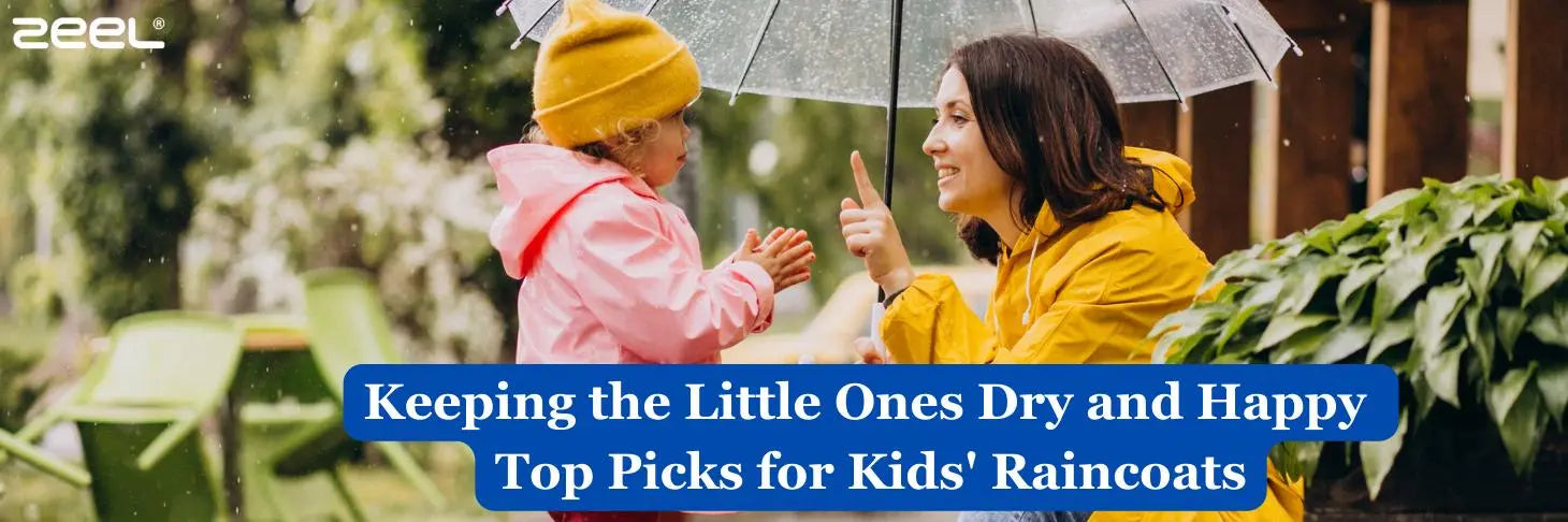 Keeping the Little Ones Dry and Happy: Top Picks for Kids' Raincoats - Zeelretail