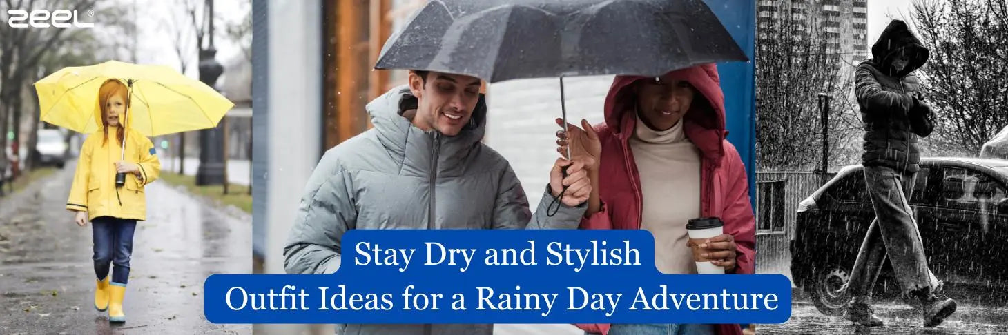 Best Rainy days outfits for dry and Stylish look Zeel Retail