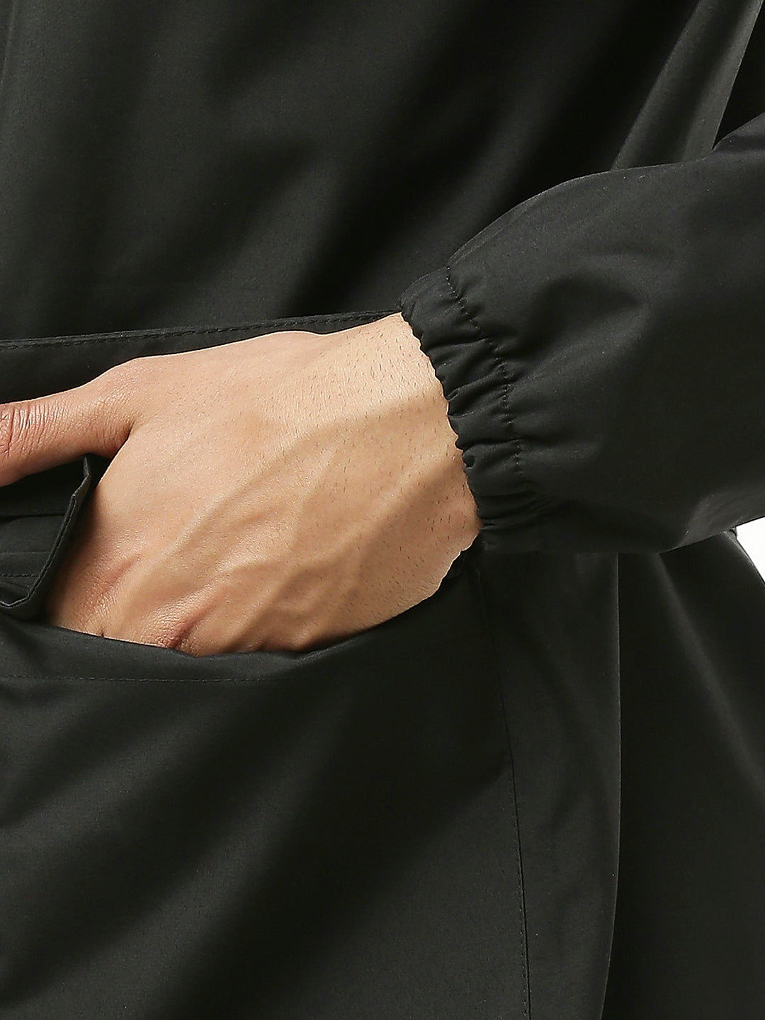 Men's Waterproof Work Black Longcoat for Men - AZ04 - Zeelretail