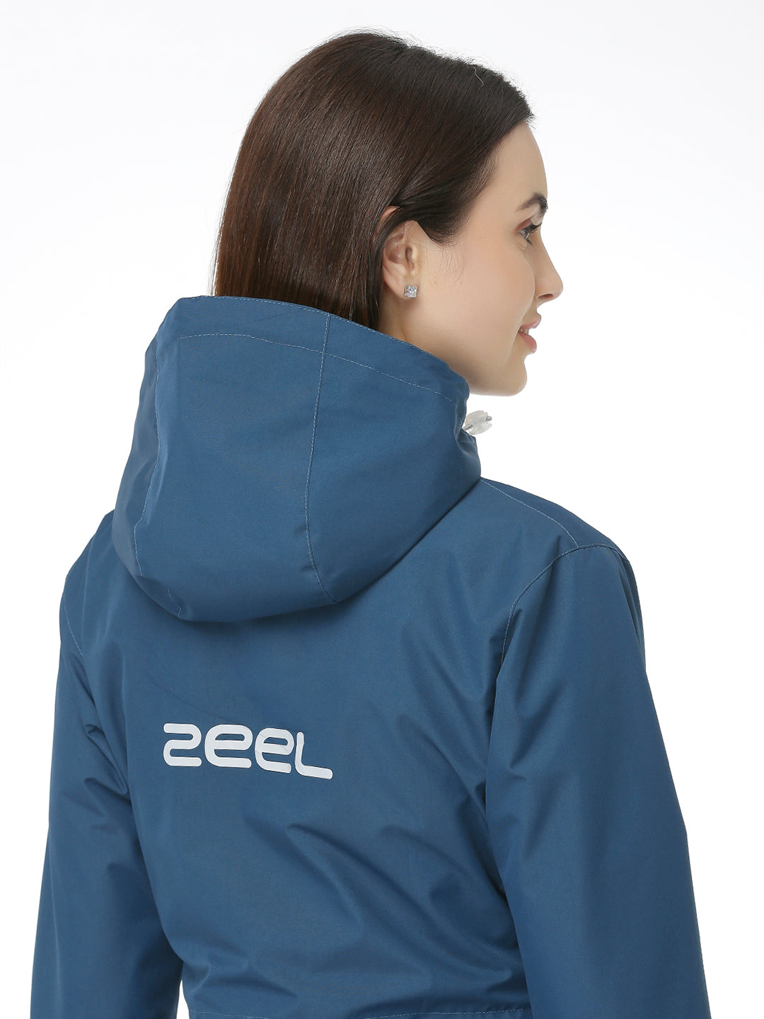 Premium Solid Darkteal Women Rainsuit - AZ11 - Zeelretail