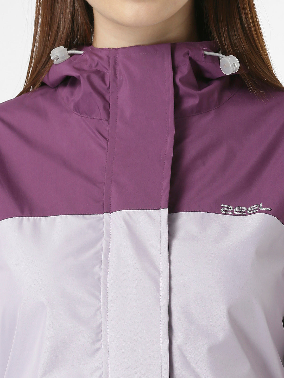 Premium Solid Violet Women Rainsuit - AZ11 - Zeelretail