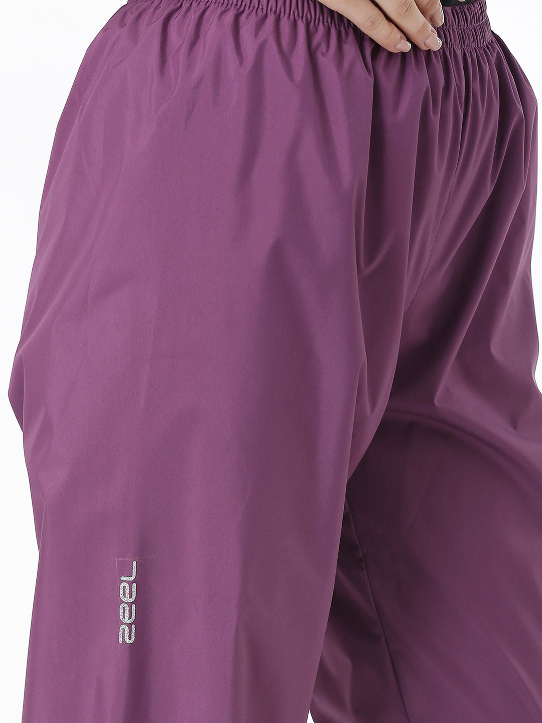 Premium Solid Violet Women Rainsuit - AZ11 - Zeelretail