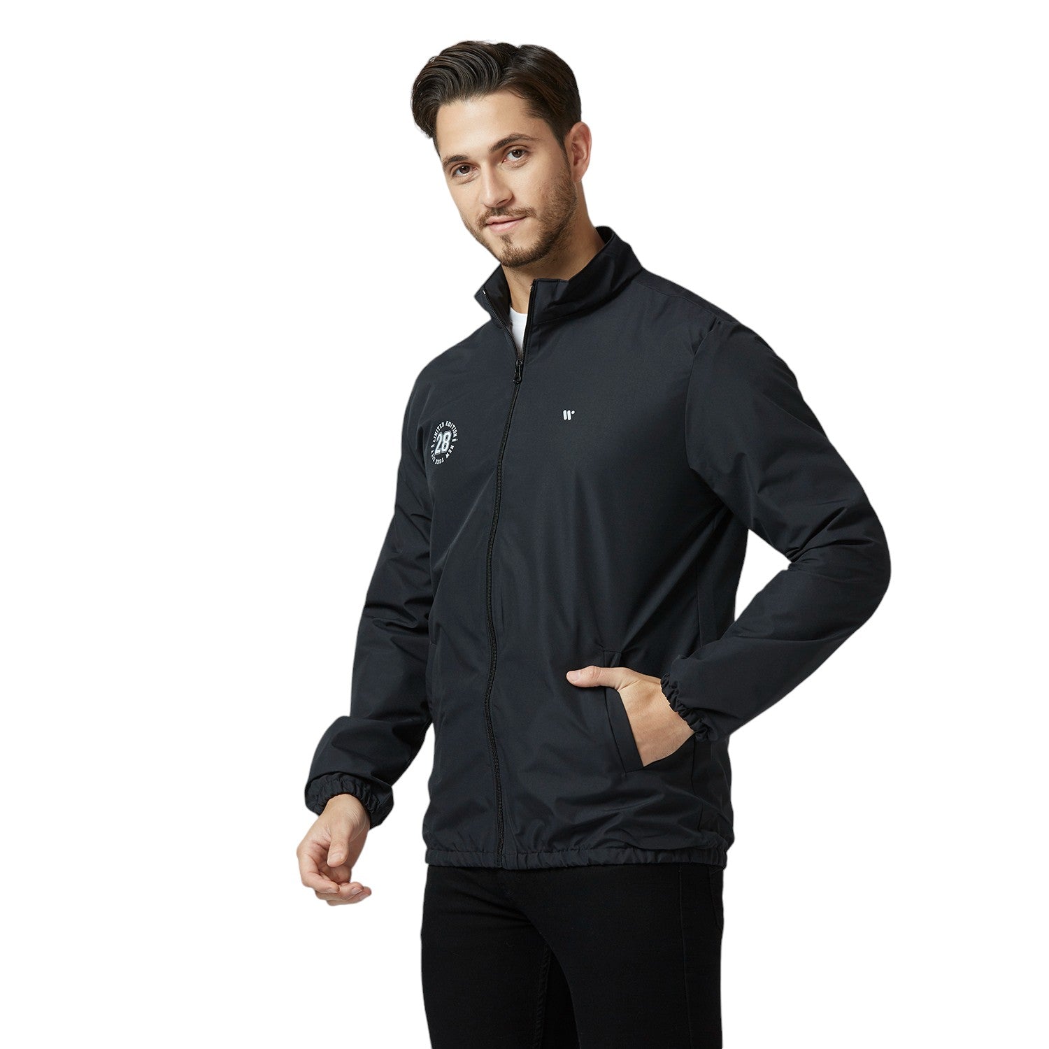 Storm Essential Black Windbreaker