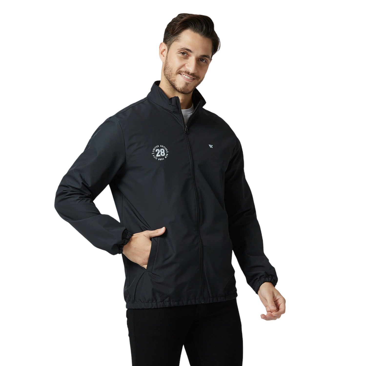 Storm Essential Black Windbreaker