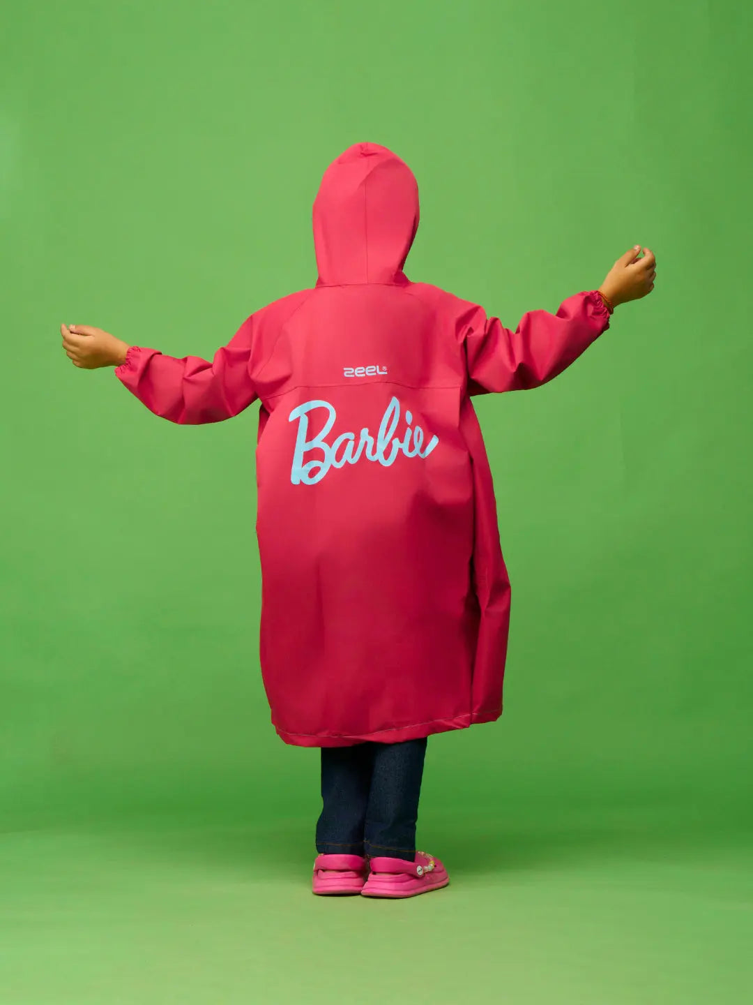 Barbie Fashionista Girls SkyBlue Raincoat - Zeelretail