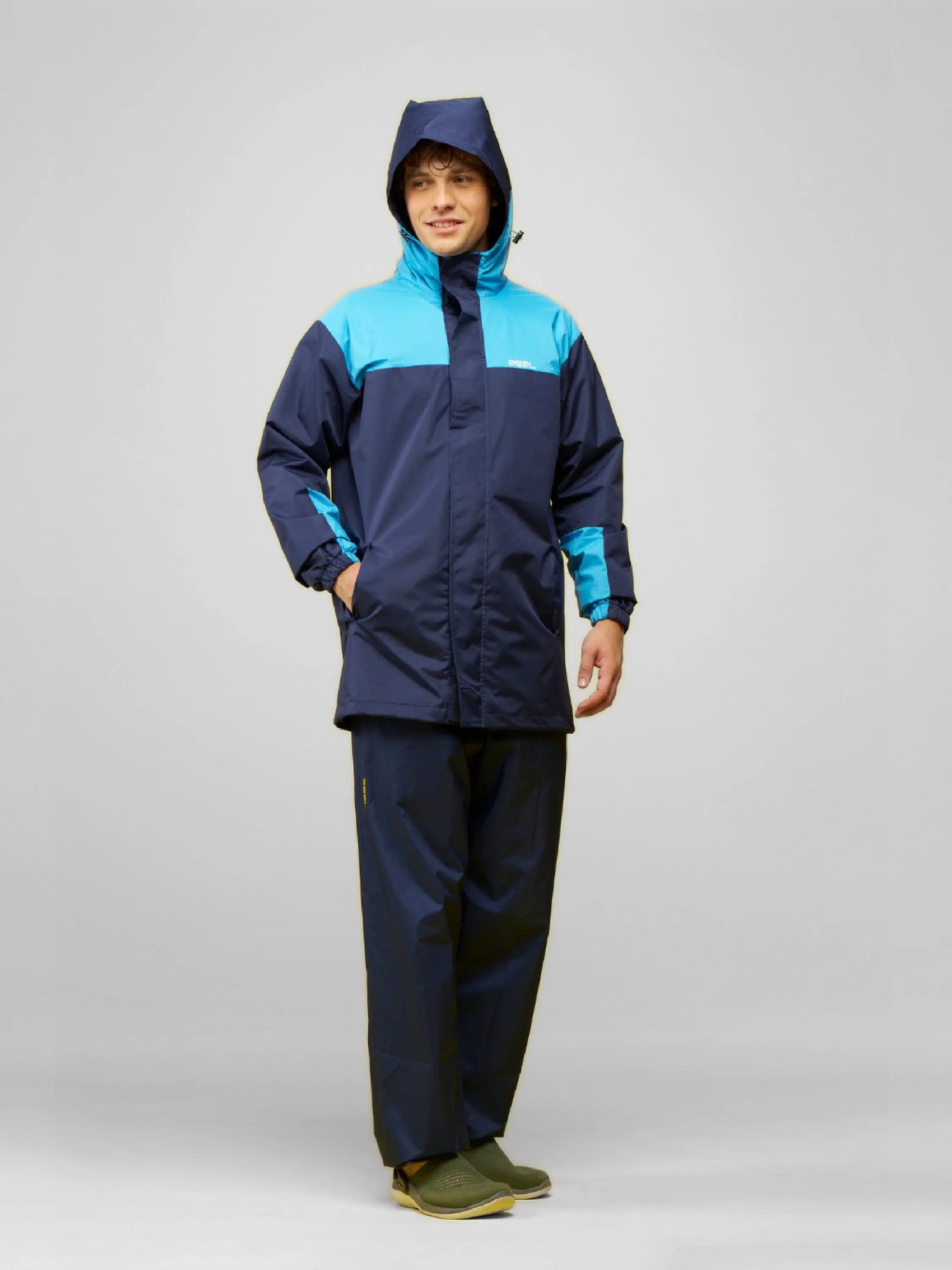 EZE401 Men's Waterproof Navy Rainsuit - Zeelretail