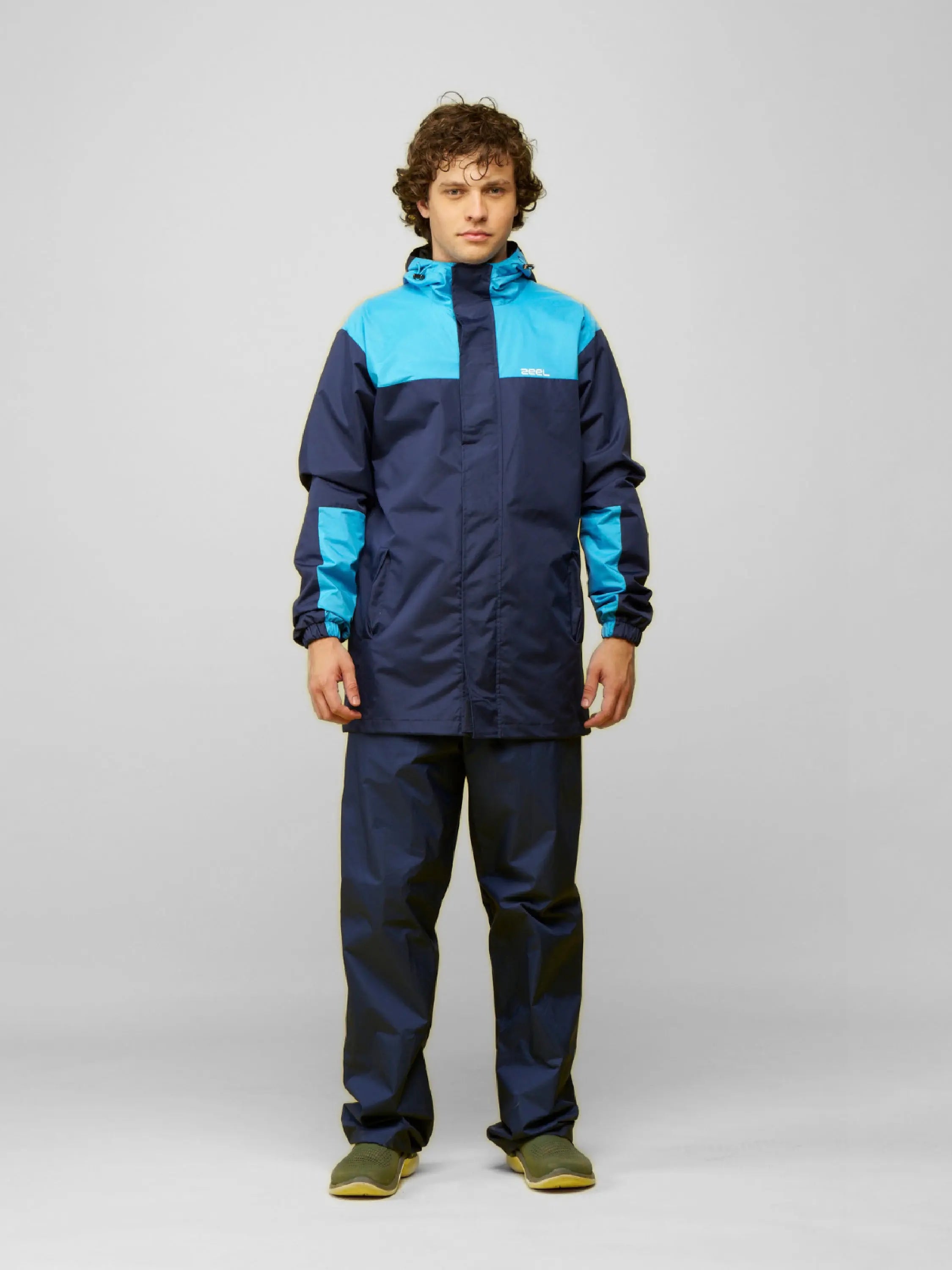 EZE401 Men's Waterproof Navy Rainsuit - Zeelretail
