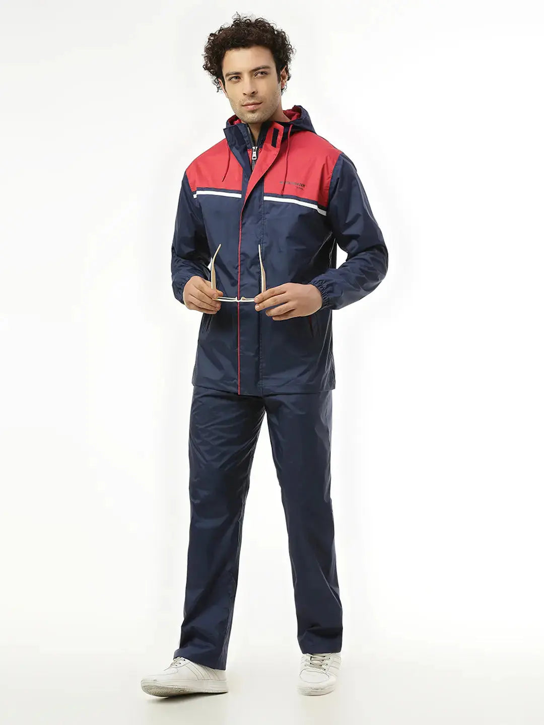 Zeel Active Sport Blue & Red Rainwear - AZ06 - Zeelretail