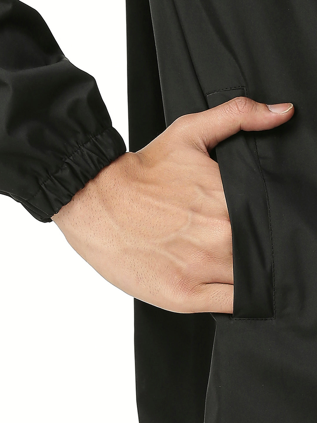 ZEEL HERO: The Ultimate Backpack-Friendly Black Raincoat - Zeelretail