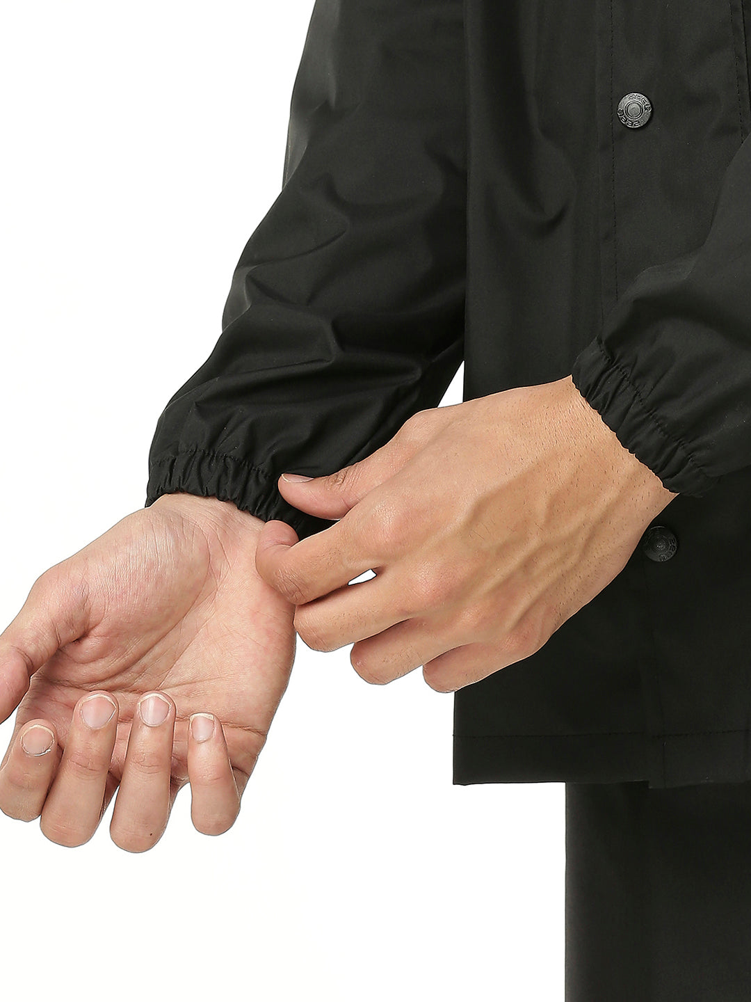 ZEEL HERO: The Ultimate Backpack-Friendly Black Raincoat - Zeelretail