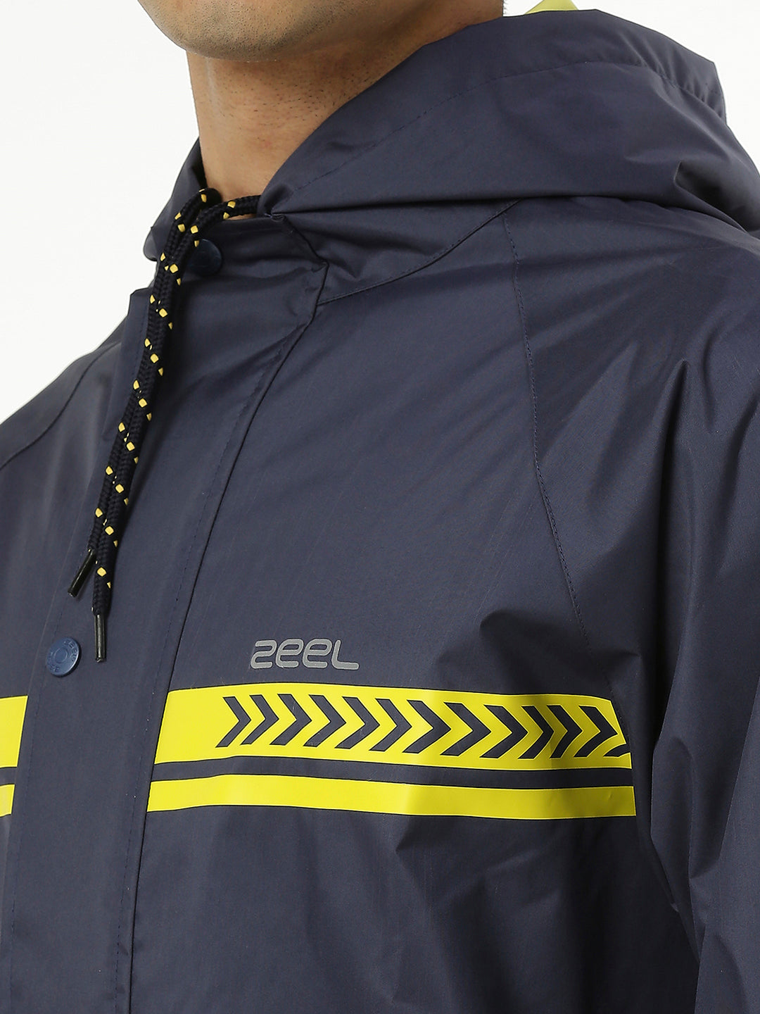 ZEEL HERO: The Ultimate Backpack-Friendly Navy Raincoat - Zeelretail