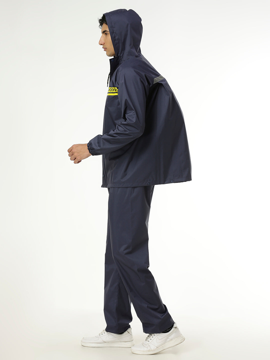 ZEEL HERO: The Ultimate Backpack-Friendly Navy Raincoat - Zeelretail