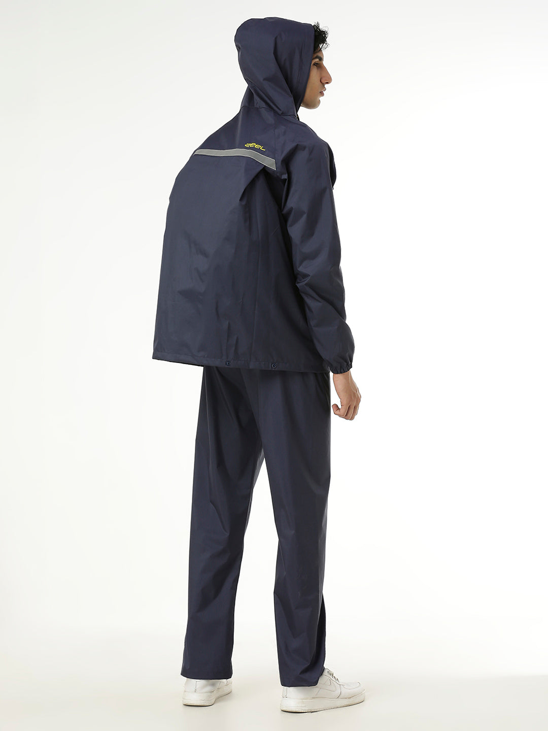 ZEEL HERO: The Ultimate Backpack-Friendly Navy Raincoat - Zeelretail