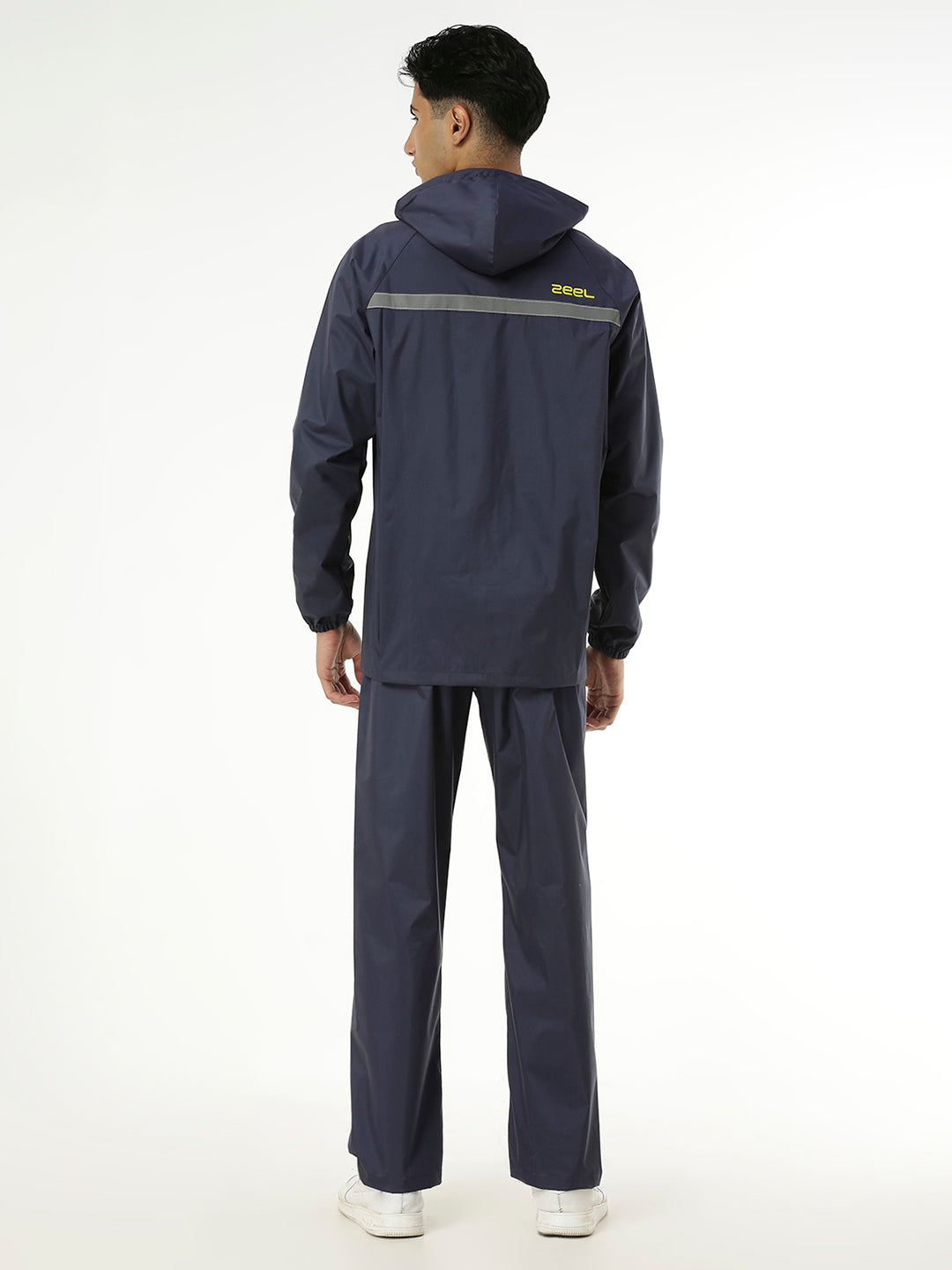 ZEEL HERO: The Ultimate Backpack-Friendly Navy Raincoat - Zeelretail