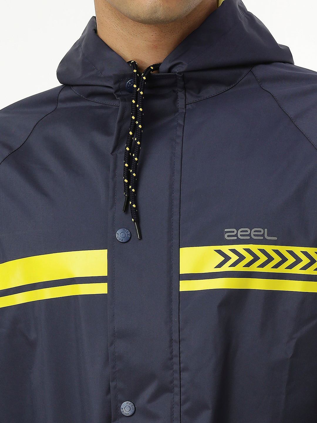 ZEEL HERO: The Ultimate Backpack-Friendly Navy Raincoat - Zeelretail