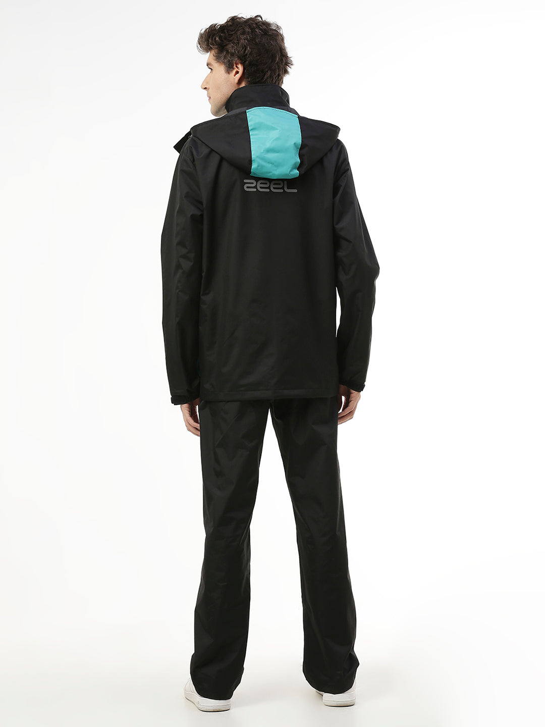 ZEEL GO HIKE BLACK & GREEN RAINSUIT - JS508 - Zeelretail