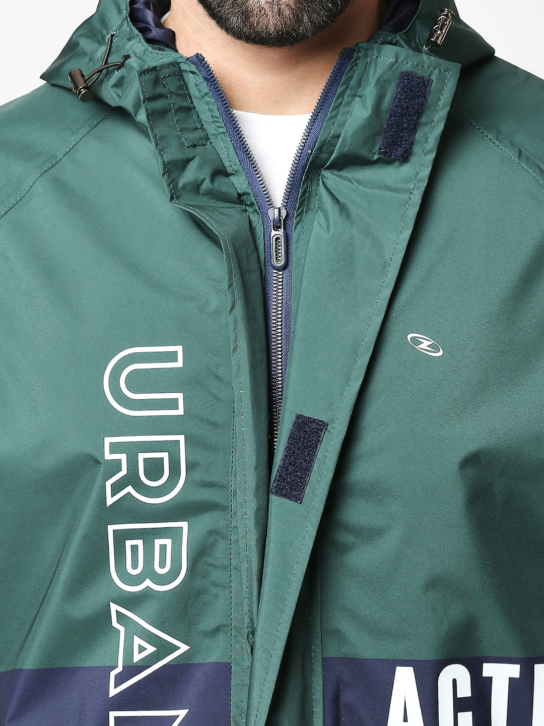 Waterproof Olive Rain Jacket - MJ201 - Zeelretail