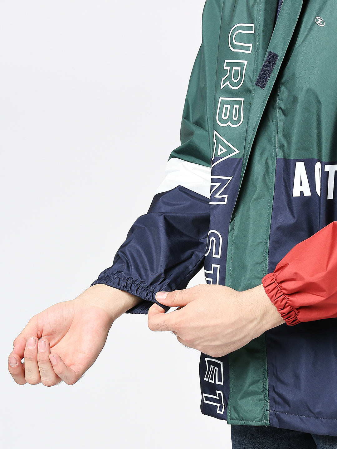 Waterproof Olive Rain Jacket - MJ201 - Zeelretail