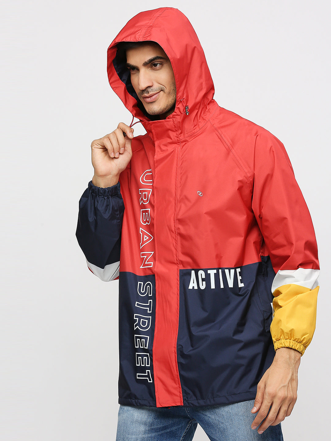 Waterproof Red Rain Jacket - MJ201 - Zeelretail