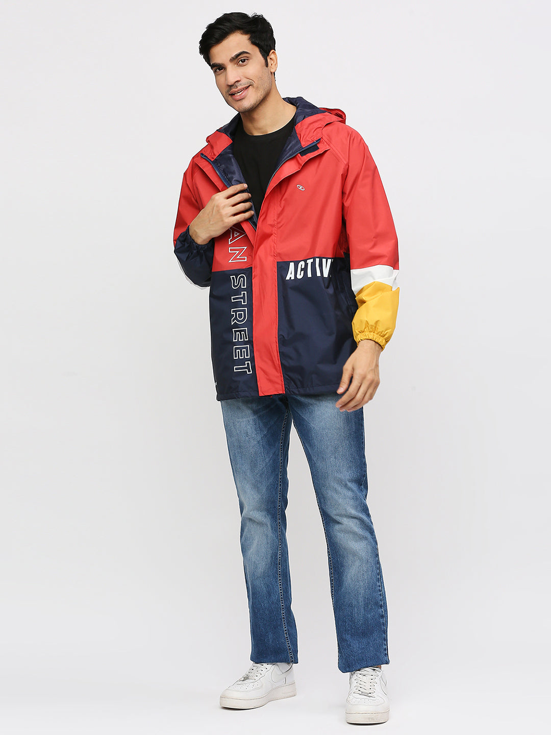 Waterproof Red Rain Jacket - MJ201 - Zeelretail