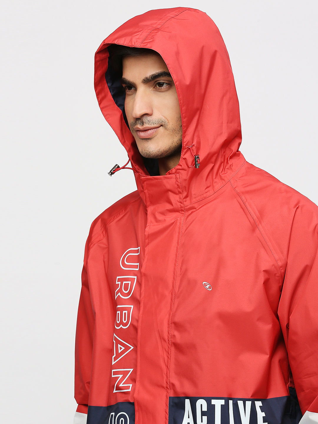 Waterproof Red Rain Jacket - MJ201 - Zeelretail
