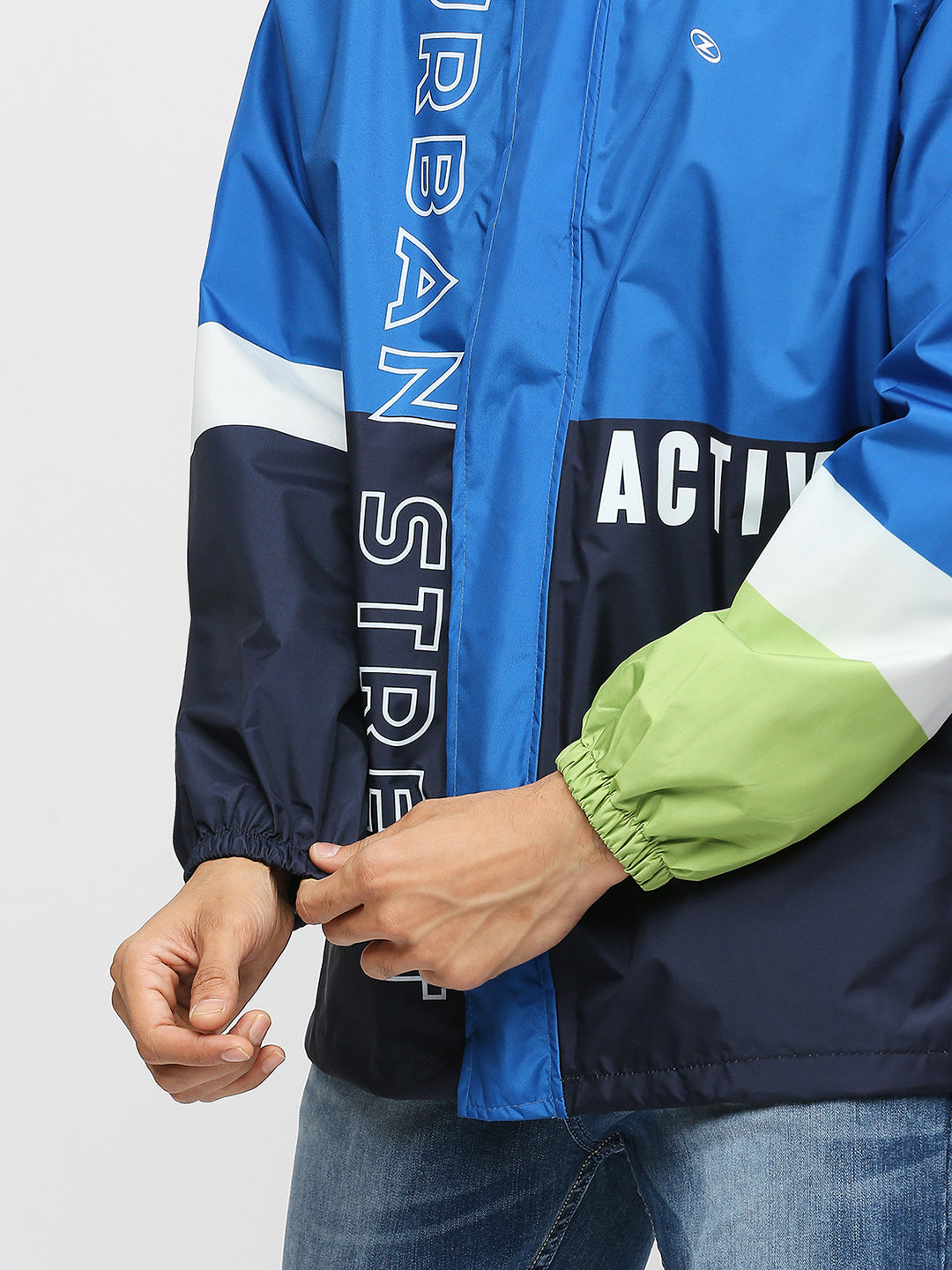 Waterproof BLUE Rain Jacket - MJ201 - Zeelretail