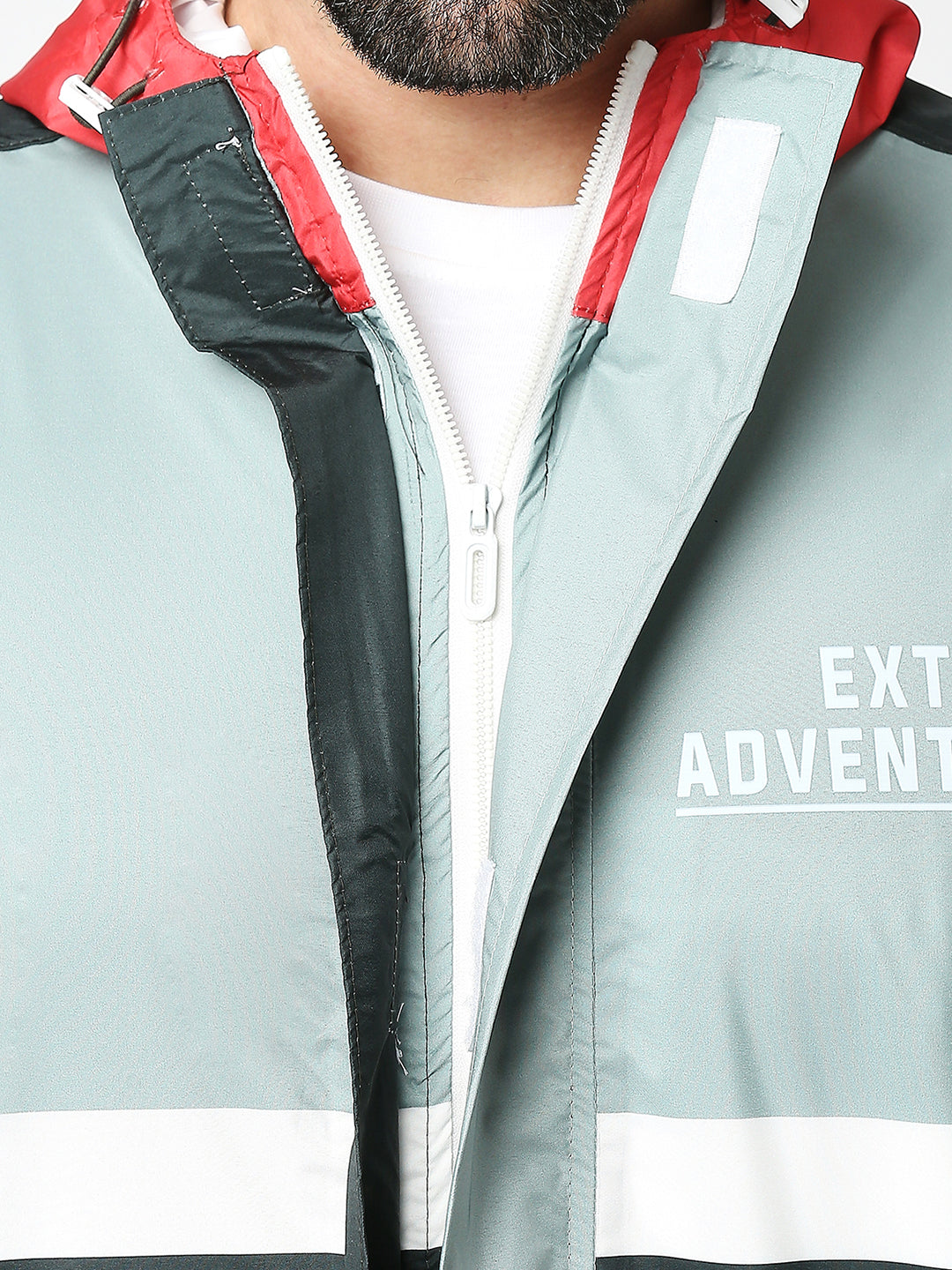 Waterproof Olive Light Green Rain Jacket - MJ202 - Zeelretail