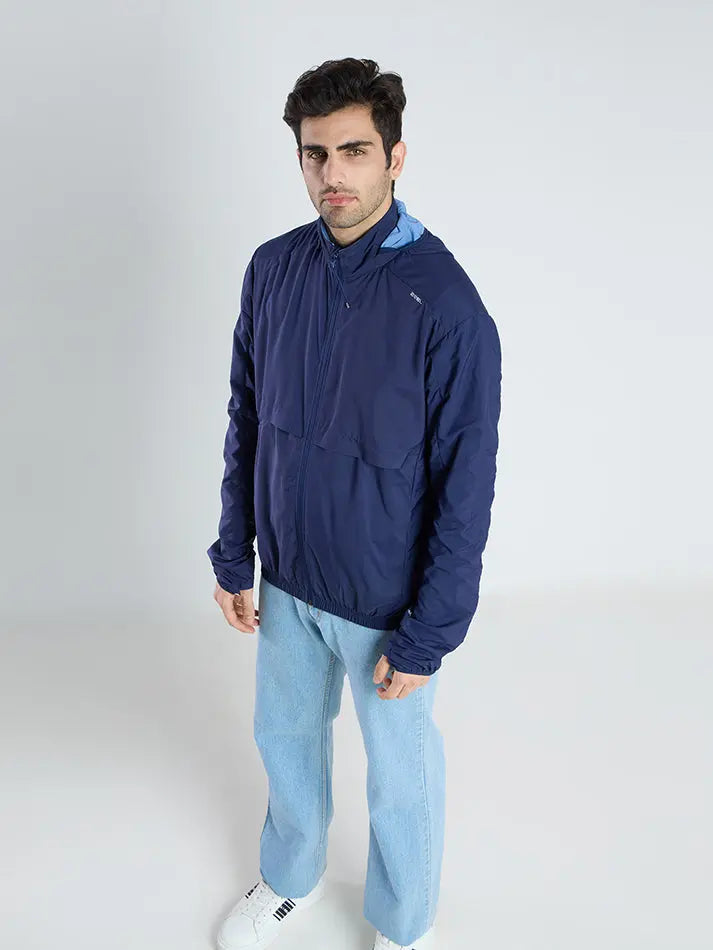 Men's Dark Blue Sun Jacket | AirDrive™ - Zeelretail
