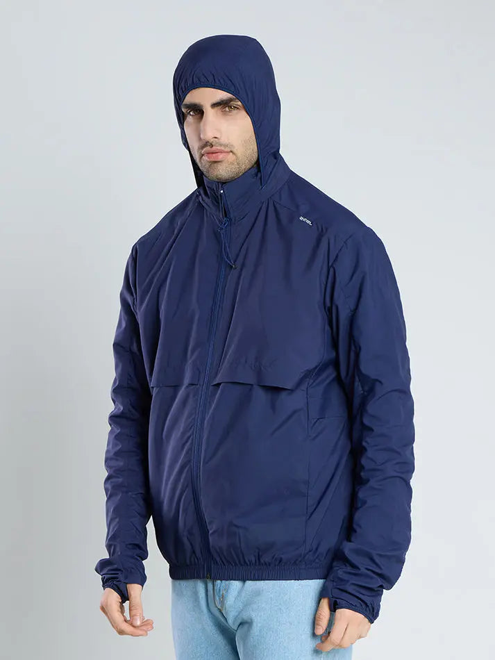 Men's Dark Blue Sun Jacket | AirDrive™ - Zeelretail