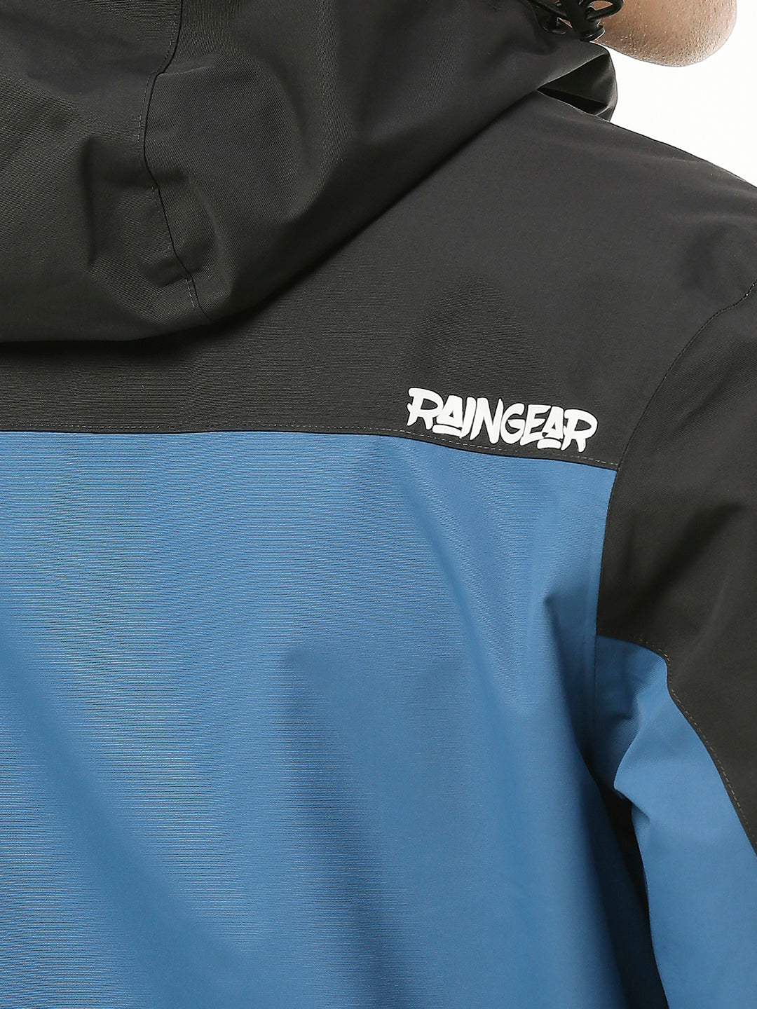 MonsoonShield Black Blue Rain Jacket For Men - ZRS012 - Zeelretail