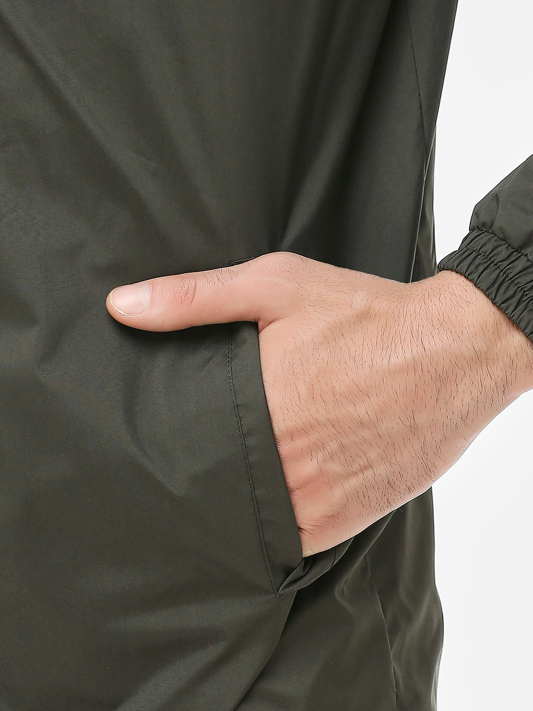 Zeel Sporty Olive & Blue Rainsuit - JS301 - Zeelretail