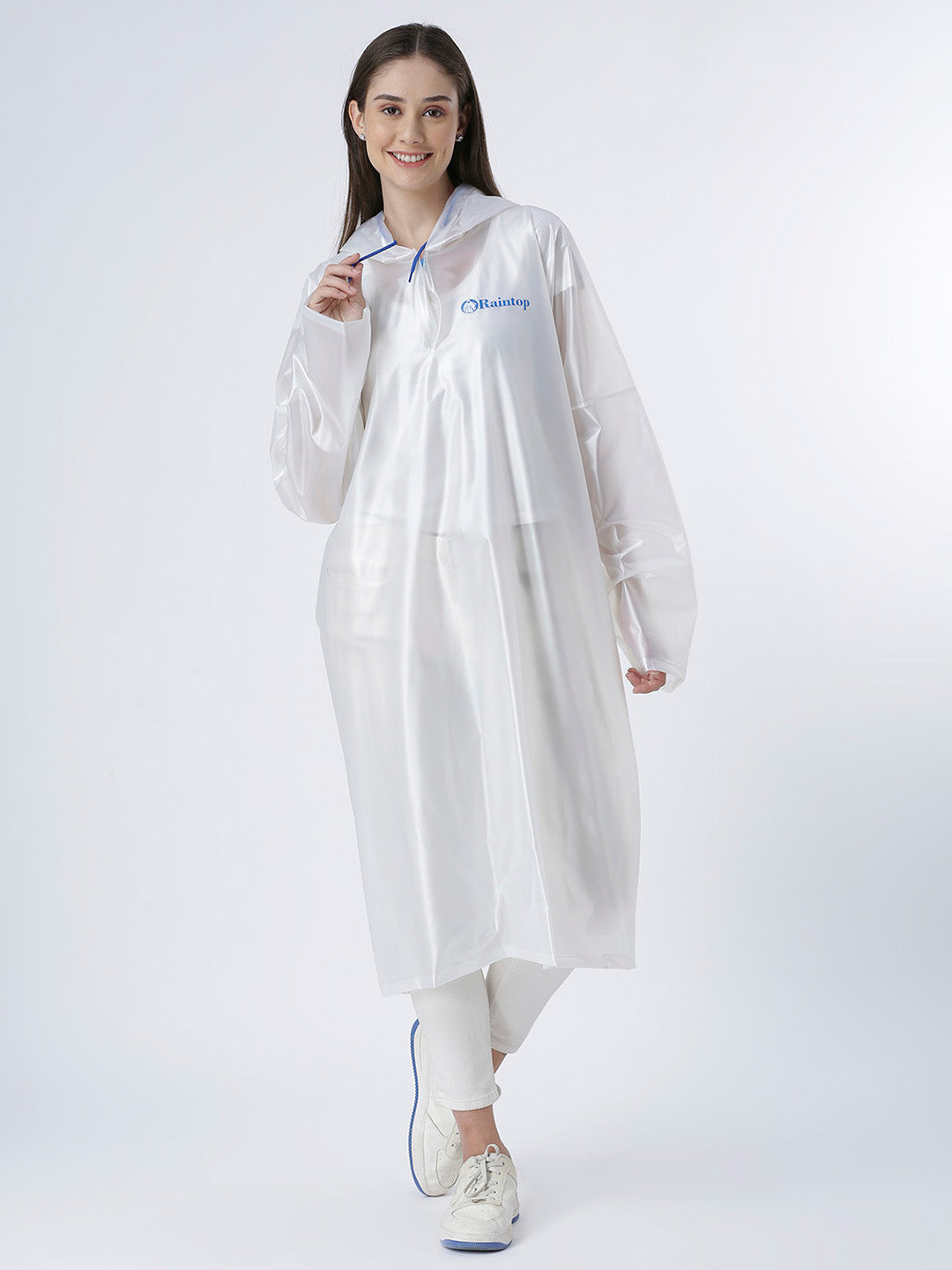 Reusable PVC Unisex Rain Poncho AZ30 - Zeelretail