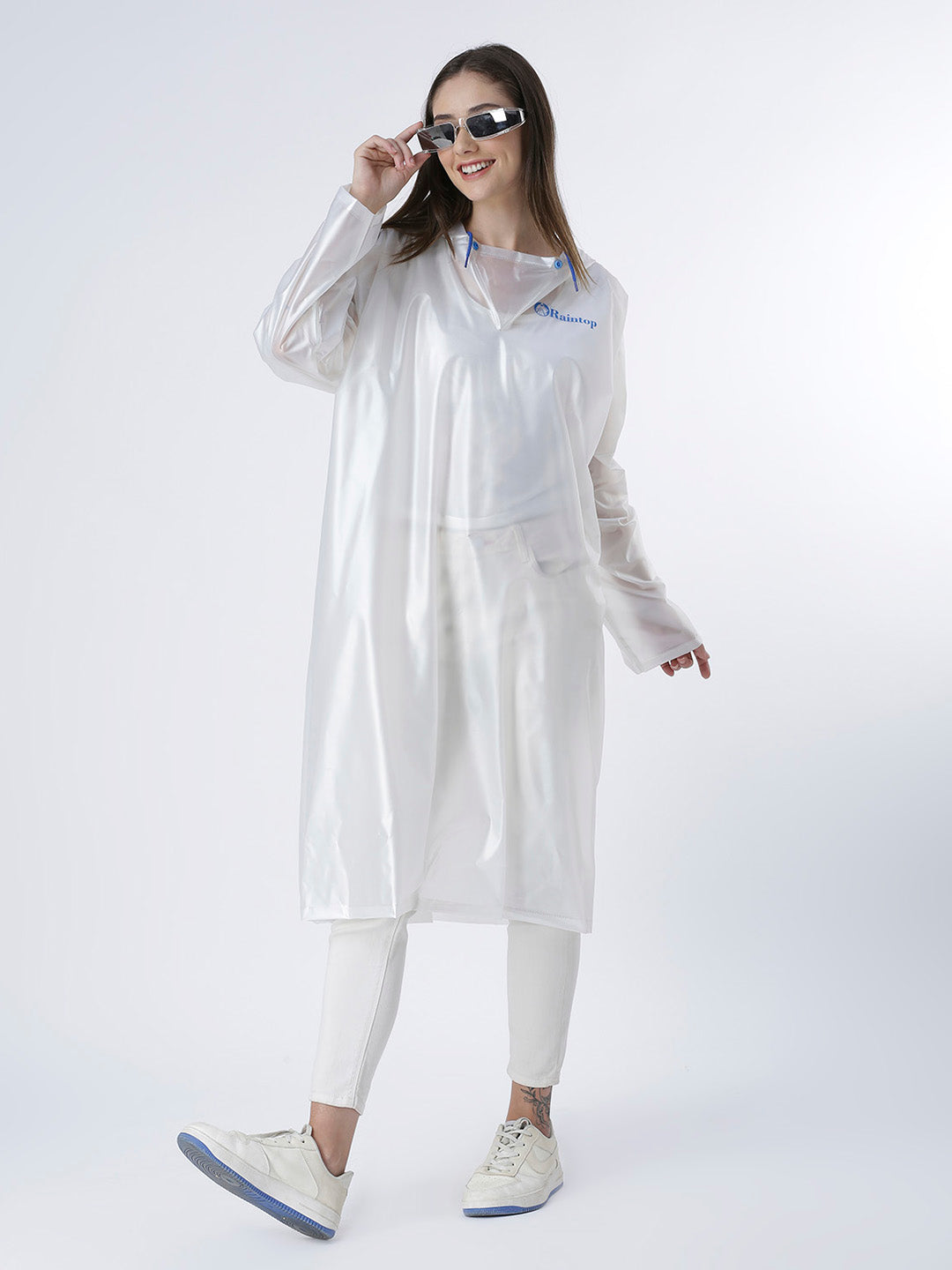 Reusable PVC Unisex Rain Poncho AZ30 - Zeelretail