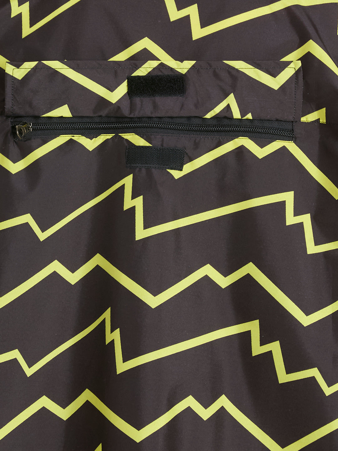 Self-Packable Abstract Fabric Rain Poncho - Zeelretail