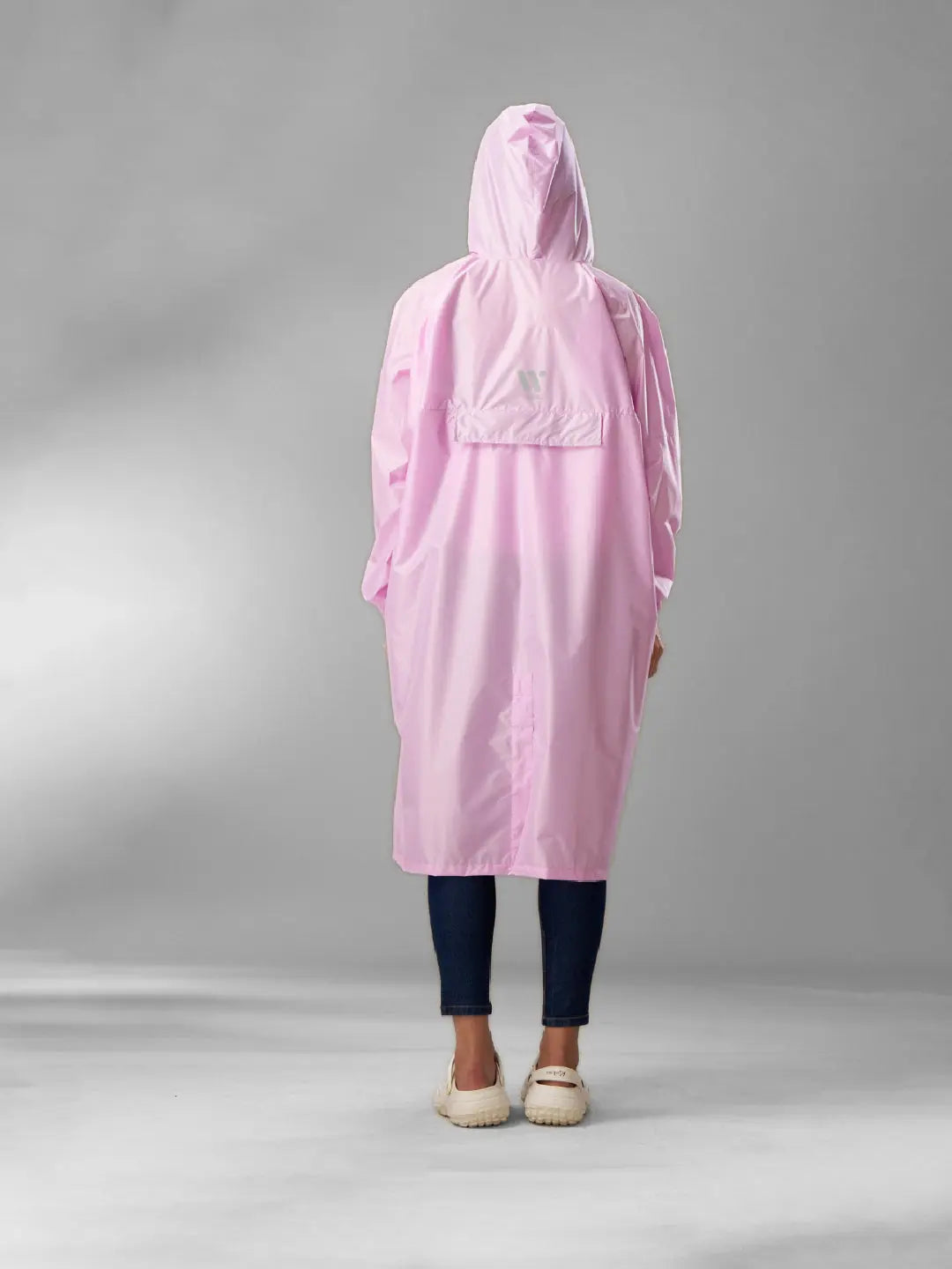 Self Packable Waterproof Lavender Rain Poncho - AZ33 - Zeelretail