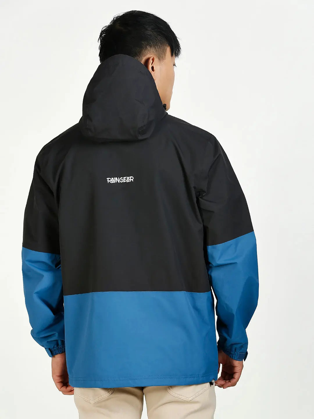 StormGuard Black Poseidon Men's Rain Jacket - ZRS001 - Zeelretail